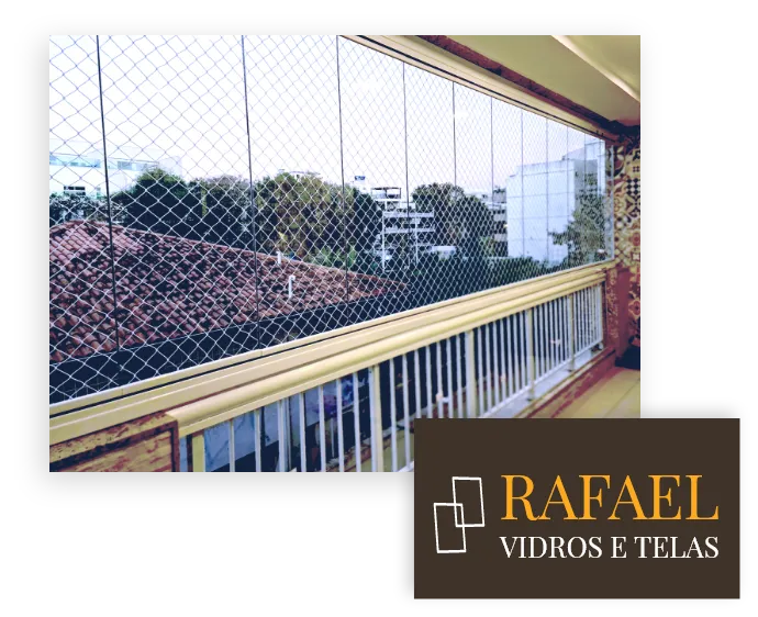 Rafael Vidros e Telas — instalação de cortina de vidro